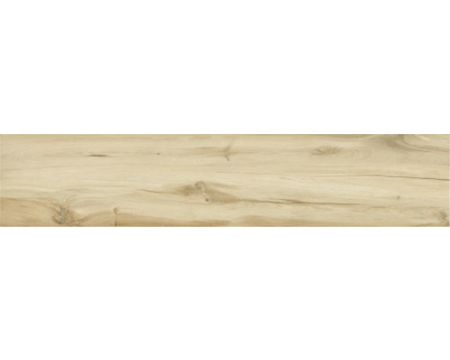Feinsteinzeug Bodenfliese Mirava Arendal light Oak 149.5x30 cm rektifiziert Holzfliese mit Maserung
