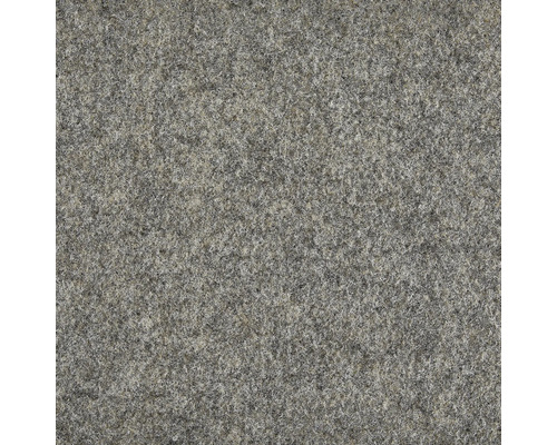 Teppichboden Nadelfilz Invita sand FB1888 400 cm breit (Meterware) Nahaufnahme eines grauen Nadelfilzteppichs