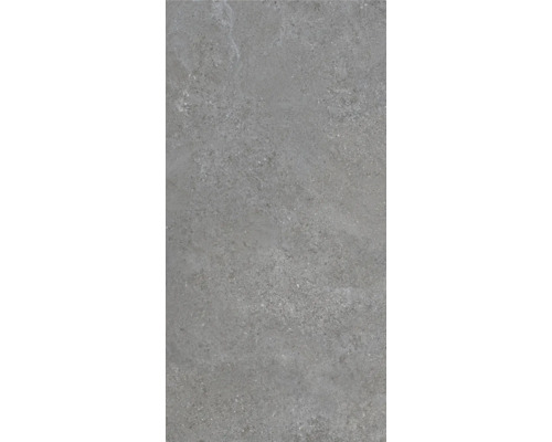 Graue Feinsteinzeugfliese mit matter Oberfläche