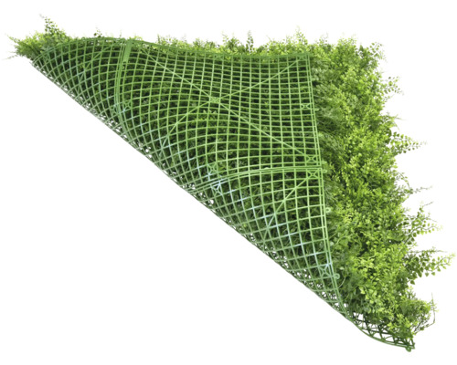 Kunstrasenmatte mit Kunststoffgitterstruktur