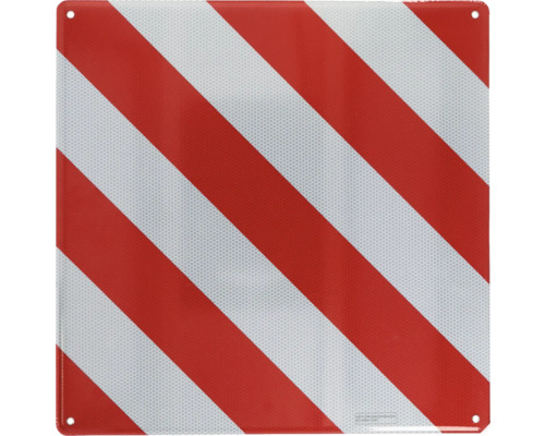 Warnmarkierung mit diagonalen Streifen