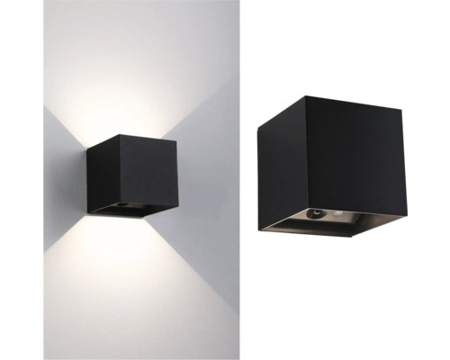 Quadratische Wandleuchte für Innenräume