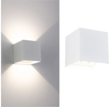 Kubische Wandleuchte für Innenräume