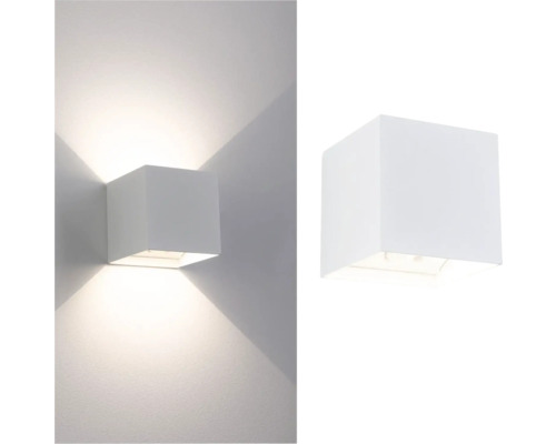 Kubische Wandleuchte für Innenräume