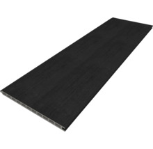 Dunkle Kunststoff-Terrassendiele