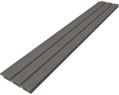 Zaunset Konsta WPC Verto Rhombus 186,5 x 180 cm grau Terrassendiele aus Verbundmaterial