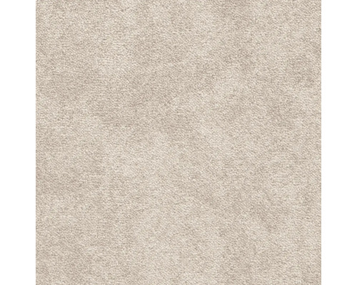 Teppichboden Moods braun 400 cm breit (Meterware) Nahaufnahme eines hellen Teppichbodens.