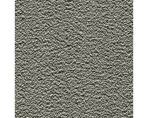 Teppichboden Comfy Vibe oliv 400 cm breit (Meterware) Nahaufnahme einer Putzoberfläche mit ungleichmäßiger Struktur