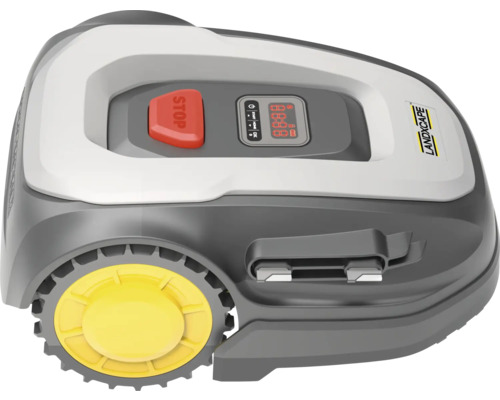 Landxcape Mähroboter mit digitalem Display und Stopptaste