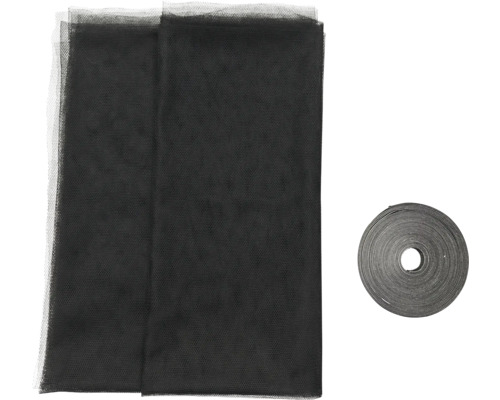 Insektenschutz Fliegengitter 130x150 cm Insektenschutzgitter mit Klettband zur Montage