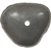 Waschbecken aus Stein mit Ablauf