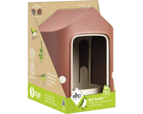 Elho Bird Feeder Futter- und Wasserstation für über 10 Vogelarten