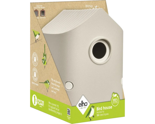 Verpackung eines Vogelhauses für mehr als 10 Vogelarten