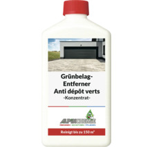 Grünbelag Entferner Konzentrat in einer Kunststoffflasche