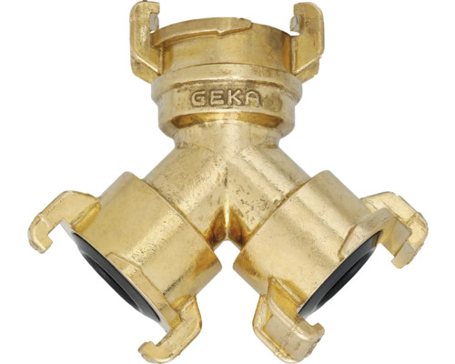 Geka Y-Verteiler aus Messing