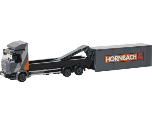 Hornbach Lego Modell eines Lastwagens mit Container