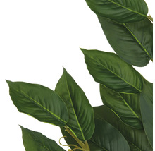 Künstlicher Pflanzenstiel mit großen Blättern