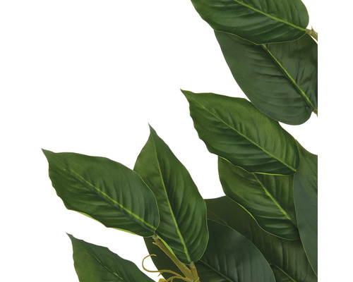 Künstlicher Pflanzenstiel mit großen Blättern