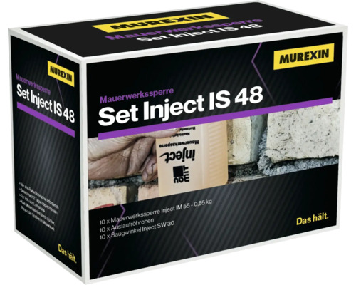 Murexin Mauerwerkssperre Set Inject IS 48 im Karton Murexin Mauerwerkssperre Set Inject IS 48 im Karton