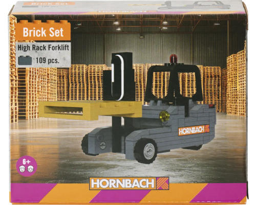 Hornbach Baustein Set Hochregalstapler, 109 Teile