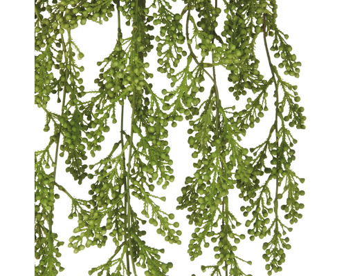 Künstliche Hängepflanze mit Blättern und Beeren