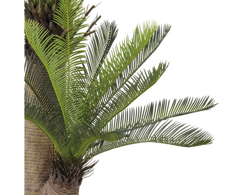 Nahaufnahme einer künstlichen Zypresse mit grünen Blättern.