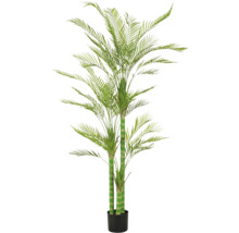 Künstliche Palme im Topf als Dekoration