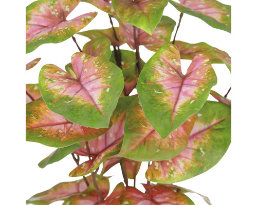 Künstliche Caladium Pflanze mit Blättern