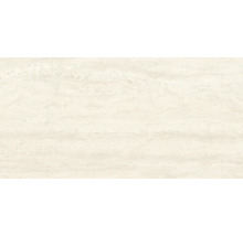 Travertin Fliese mit marmorierter Oberfläche