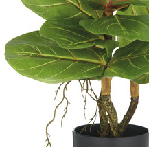 Künstliche Geigenfeige im Topf