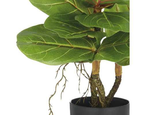 Künstliche Geigenfeige im Topf