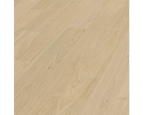 FRIENDS by ter Hürne Echtholz-Hybridboden Hywood Matteo Eiche Landhausdiele Gebürstet Gebürstet 1997 x 182 x 9,1 mm Helle Holzdiele als Bodenbelag