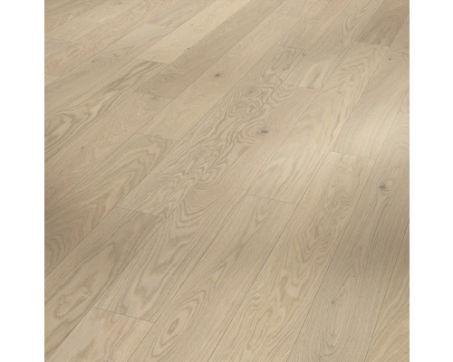 Parador Echtholz-Parkett Cortese Eiche Landhausdiele Matt lackiert 1170 x 120 x 13 mm Verlegtes Parkett aus Holz
