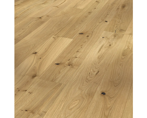 Parador Echtholz-Parkett Eiche Rustikal naturgeölt Classic 3060 Landhausdiele 2200 x 185 x 13 mm Holzboden aus Eiche mit Maserung
