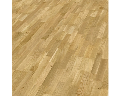 Ter hürne Parkett Eiche Schiffsboden 2390 x 200 x 14 mm Verlegung von hellem Eichenparkett