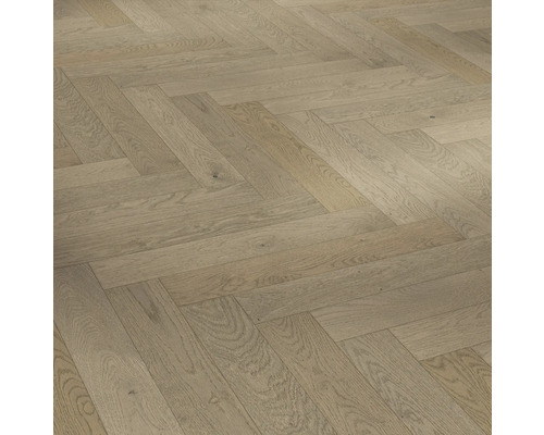 Parador Parkett Trendtime 3 Eiche Fischgrät Matt lackiert 570 x 95 x 13 mm Verlegung von Fischgrätenparkett aus Holz