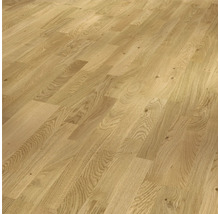 Verlegtes Eichenparkett