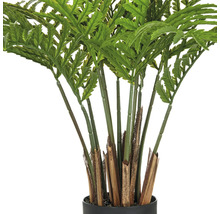 Kunstpflanze im Topf mit Farnblättern