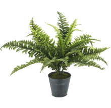 Künstlicher Farn im Topf