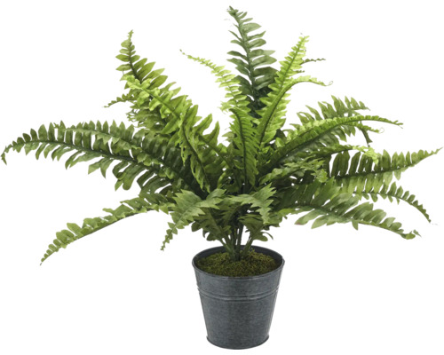 Künstlicher Farn im Topf