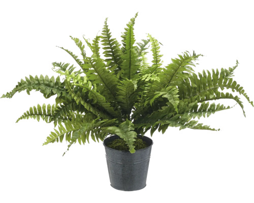 Künstlicher Farn in einem Topf