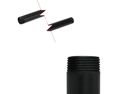 Gewinderohr zur Verbindung von Rohrleitungen