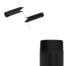 Rohrverbinder mit Gewinde zur Verbindung von Rohren