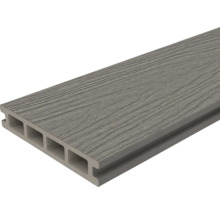 Terrassendiele aus Holzverbundwerkstoff mit Hohlkammerprofil