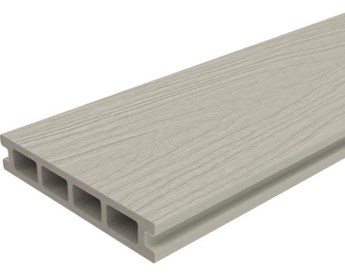 Terrassendiele aus Verbundmaterial mit Holzstruktur