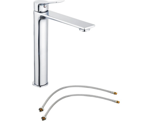 Waschtischarmatur mit Anschlussschläuchen