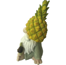 Gartenzwerg mit Ananas-Mütze
