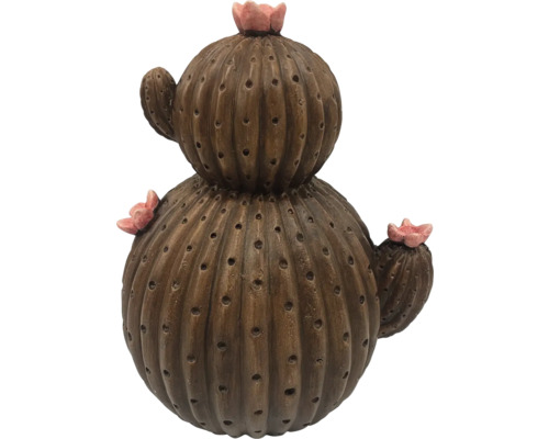 Dekorative Kaktusfigur mit Blumen