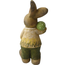 Osterhase Figur mit Ei als Dekoration