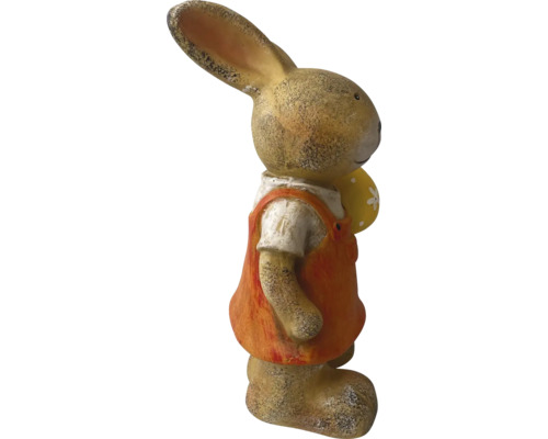 Osterhase Figur mit Ei